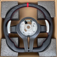 Volant en cuir de style OEM pour BMW Série 1 2 3 4 5 6 7 X1 X3 X5 X6 F15 F16 F48 F85 F86 F10 F30 M2 M3 M4 M5 M6