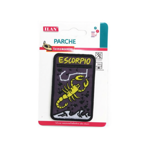 Patch in tessuto con simbolo di scorpione di Israele, 8x5 cm, termoadesivo per abbigliamento - Product Image 2