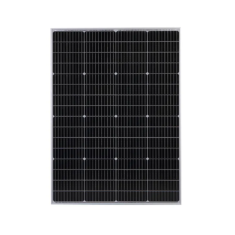 Siyah yüksek verim 150 Watt Mono Crystalline kristalin GÜNEŞ PANELI Set 18v ev fotovoltaik pil şarj sistemi