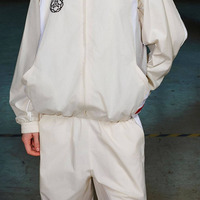 Veste sport vintage personnalisée à blocs de couleurs, streetwear américain, surdimensionnée, fermeture éclair, vêtements d'extérieur décontractés