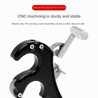 Déclencheur portable en alliage d'aluminium à 3-4 doigts avec logo personnalisé HT Factory pour la chasse, le tir et le tir à l'arc, pour applications sportives