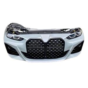 Conjunto de Faro Delantero 51119853363 para <span class=keywords><strong>BMW</strong></span> <span class=keywords><strong>Serie</strong></span> <span class=keywords><strong>4</strong></span> G26 <span class=keywords><strong>Gran</strong></span> <span class=keywords><strong>Coupé</strong></span> I4 2021-2026, Parachoques Delantero con Faro Láser LED - Product Image 4