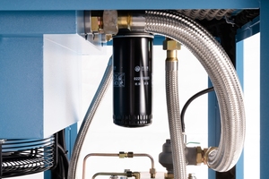 37kW 50 PS Energie effizienter 8BAR Permanent magnet mit variabler Drehzahl und industriellem Schrauben luft kompressor - Product Image 3