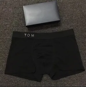 Calzoncillos Bóxer de Diseño de Lujo para Hombre, Ropa Interior Sexy y Transpirable de Algodón, Tallas M-2XL, 4 Piezas por Caja - Product Image 6