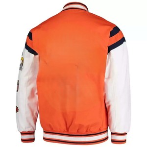 Vestes universitaires pour hommes Trex Exports les plus vendues, imprimées sur mesure, col montant, streetwear d'hiver, satin, bouton unique - Product Image 2