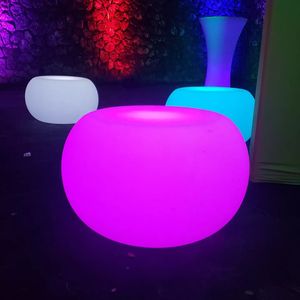 Illuminated Glow Coffee <strong>Table</strong> RGB Glow Lounge <strong>Table</strong> Glowing Side <strong>Table</strong> For Outdoors - Product Image 1