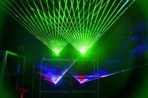 Lumière <span class=keywords><strong>Laser</strong></span> RGB 9 W 1W, éclairage de scène Led de dessin animé, haute puissance - Product Image 3