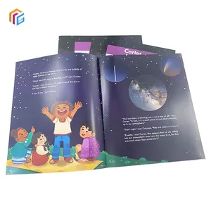 Libro para niños Impreso Softcover Educativo Inglés Cuentos Niños Actividad Aprendizaje Libros en rústica para niños Niños