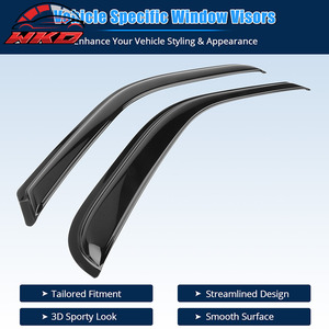 Pare-soleil en acrylique pour Toyota Tundra Standard Cab 00-06, lot de 2 pièces - Product Image 2