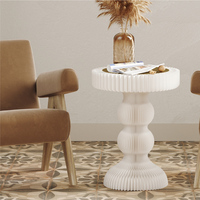 Meubles de salon, table pliante en papier kraft ECO, nid d'abeilles, table d'appoint flexible, table de valse