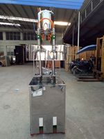 Machine de remplissage pour bouteilles à pression, comptoir de boissons carbonisées, Co2