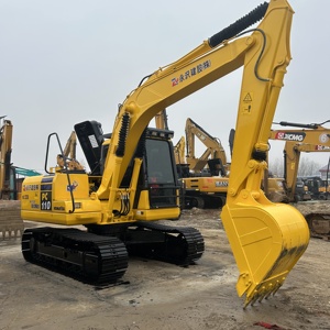Used Komatsu PC110 Hydraulic Crawler Excavator 11 Ton Second Hand Digger <b>Construction</b> <b>Machinery</b> - Product Image 1