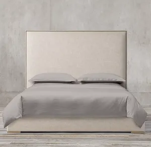 Cabecera Tapizada en Tela de Lujo Estilo Americano Clásico Sassanid OEM - Product Image 1