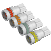Bombilla LED T10 3014 3030 con Chip y Lente, Sin Polaridad, W5W 194 168 Canbus, para Luz de Estacionamiento y Reversa, Nueva, 18SMD, 10-30V, para Matrícula