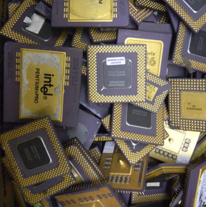 Déchets de CPU en céramique usagés pour ordinateurs de bureau, y compris 486 et 386 - Product Image 2