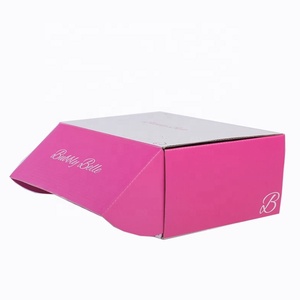 Cajas de Cartón Corrugado Impresas Personalizadas, Caja de Envío con Logotipo para Empaquetado de Pequeñas Empresas, <span class=keywords><strong>Flauta</strong></span> E, <span class=keywords><strong>Flauta</strong></span> B - Product Image 4