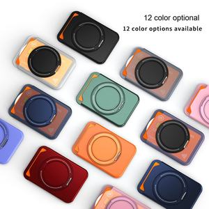 Cartera Magnética Delgada con Soporte para Tarjetas y Rotación de 360 Grados, Venta al por Mayor °   Soporte Móvil Universal Giratorio para iPhone 16 Pro para <span class=keywords><strong>Samsung</strong></span> Grip - Product Image 5