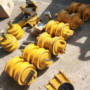 Single Double Support Roller Idler Bracket Steel Polished Barrel Type For Machinery Repair Shops - Product Image 1