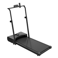 Tapis roulant électrique avec plaque vibrante et fonction d'inclinaison pour brûler les graisses, usage domestique, capacité de 120 kg