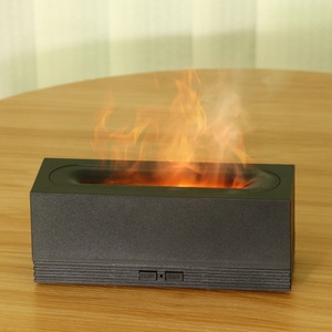 Ce Rohs Brandbevochtigers 100Ml Mini Usb Draagbare Kleurrijke Led Licht Vlam Etherische Olie <span class=keywords><strong>Diffuser</strong></span> Voor Thuis Slaapkamer Kantoor - Product Image 2