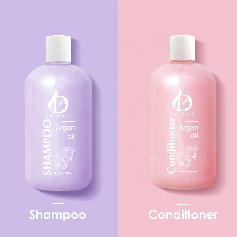Groothandel Natuurlijke Hydraterende Arganolie Shampoo Conditioner Anti Haaruitval Keratine Arganolie Shampoo