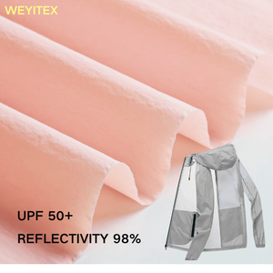 Ультрамягкая нейлоновая водонепроницаемая ветровка 40D 50+ для мальчиков и девочек, 100% нейлон, спортивная куртка, защита от солнца, тканая технология, одежда - Product Image 1