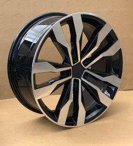 Bku Stock Casting 20 Inch 5x112 Wheels Black Alloy Rims Passenger Car Wheels for VW Tiguan <strong>T5</strong> T6 Golf <strong>R</strong> GTI - Product Image 3