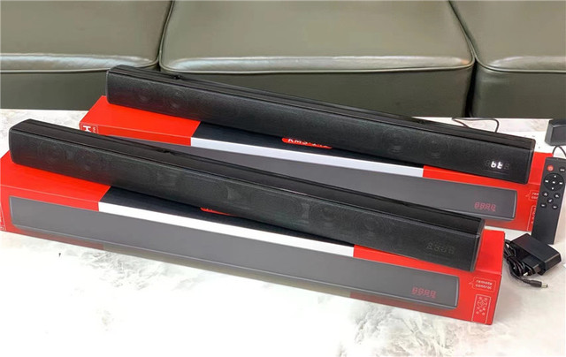 KIMISO KMS-141 Sound Bar Speakers Mini Home Audio Surround Sound Blaster System Wireless Speaker BT/ OPTICAL /AUX Connection