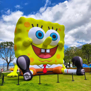 Publicidad al aire libre inflable de dibujos animados <span class=keywords><strong>Bob</strong></span> <span class=keywords><strong>Esponja</strong></span> Squarepants modelo inflable para eventos de apertura de centro comercial y decoraciones de tiendas - Product Image 2