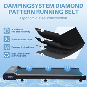 折り畳み式家庭用ジム運動電動トレッドミルウォーキングパッド - Product Image 5