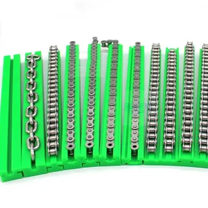 Chain backing, chain protection, heightening and stability Customized cutting and forming PE guide rail,