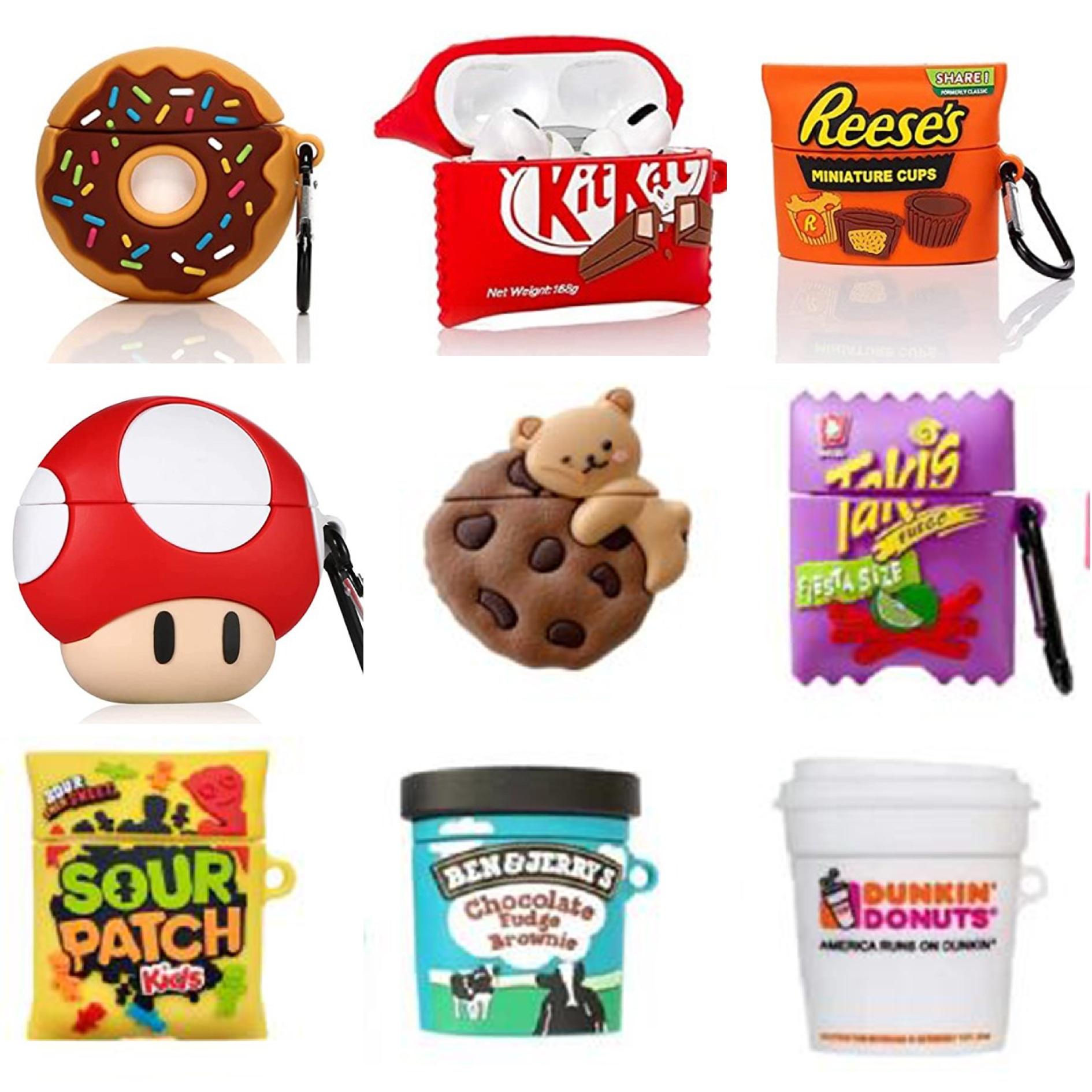 Airpods Case Ben And Jerry's 1000+ Cute Cartoon 3D Silicone