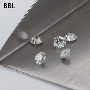 Meleeダイヤモンド校正サイズ0.1ct 0.2ct合成ダイヤモンドラウンドシェイプDEF <span class=keywords><strong>VVS</strong></span> VSラボ成長ダイヤモンド - Product Image 2