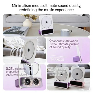 Nouveau modèle 2026 Lecteur <span class=keywords><strong>CD</strong></span> multifonction C30 avec transmetteur Bluetooth, <span class=keywords><strong>radio</strong></span> FM USB et télécommande – Lecteur de musique domestique - Product Image 2