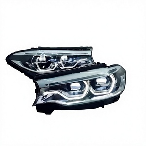 Phares avant G30 G38 Série 5 à tête de cuillère bleue, 36W, 12V, lumière bleue, prix compétitif, feux de route - Product Image 1