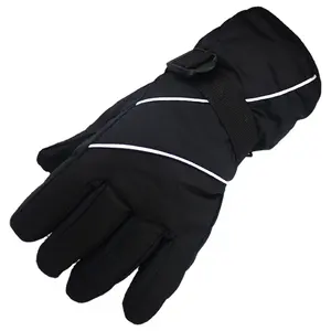 Оптовая Продажа с сенсорным экраном сублимированный дизайн зимние теплые лыжные варежки перчатки на заказ водонепроницаемые лыжные перчатки