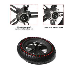 ยางแข็งสำหรับสกู๊ตเตอร์ไฟฟ้า M365 1S Pro ล้อหลัง8 1/2*2 + ยางตันอุปกรณ์เสริมจุดสีแดงสำหรับสกูตเตอร์เตะ - Product Image 4