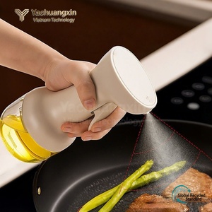 Moderna botella de aceite en aerosol con cuerpo de vidrio y tapa de plástico para cocinar, barbacoa, uso en exteriores, para adultos, para todas las estaciones. - Product Image 5
