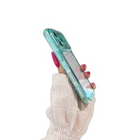 Nouvelle coque en acrylique pour les modèles 18 Pro Max & 17/16 - Design transparent arc-en-ciel avec dissipation de chaleur