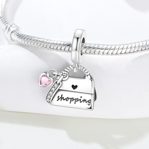 Pulsera de Cuentas de Cobre Blanco Original - Joyería Colgante Decorativa para Mochilas de Niñas, Accesorios Personalizados para Mujer - Product Image 2