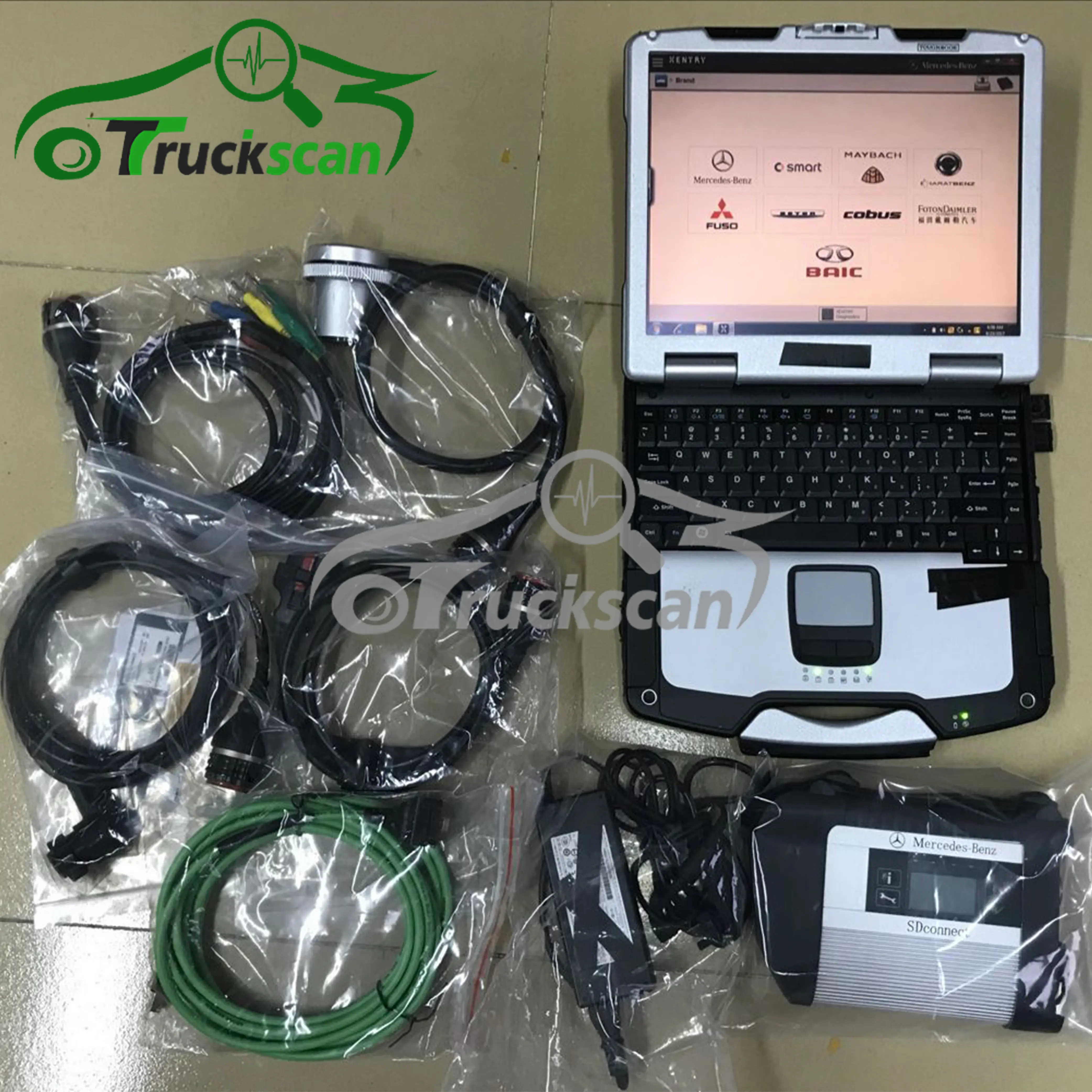 Mb star c4 sd connect c5 star diagnosi c4 Multiplexer M6 Super MB PRO C6 Doip Compact 4 per benz truck car diagnostic scanner