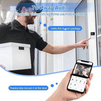 Vente en gros Mini interphones avec caméra vidéo à vision nocturne Fonction d'appel vidéo à distance et interrupteur de sonnette