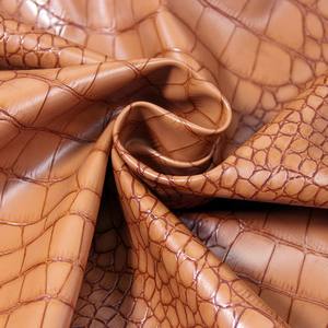 <span class=keywords><strong>Cuir</strong></span> synthétique PU PVC texturé imitation peau d'autruche et de crocodile de haute qualité pour canapé, vêtement et textile de maison extensible – Vente en gros - Product Image 6
