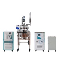 Réacteur chimique en acier inoxydable à double paroi de 10L à 300L pour réaction chimique