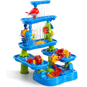 <span class=keywords><strong>Table</strong></span> d'<span class=keywords><strong>activité</strong></span> de l'<span class=keywords><strong>eau</strong></span> de sable enfants plage été jouets <span class=keywords><strong>Table</strong></span> de jeu avec roue à <span class=keywords><strong>eau</strong></span> moules seau pelle pour enfants tout-petits - Product Image 1