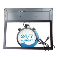New Industrial Control Machine Embedded 15 17 19 21 Inch Capacitive Touch Screen Monitor