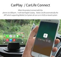 Cartrend OBD CarPlay Android Auto HUD Affichage tête haute compatible Buick Toyota Honda Hyundai Peugeot Audi VW Chevrolet Modèles
