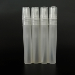 Wholesale 2ml 3ml 5ml 8ml 10ml 15ml Round Mini Empty Clear Spray Bottle Refillable Plastic <b>Perfume</b> Sample <b>Atomizer</b> Tester - Product Image 1