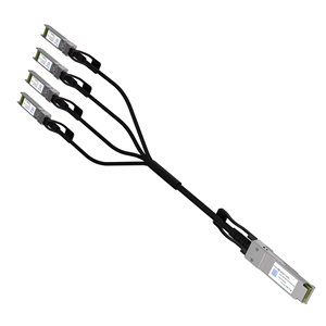 <span class=keywords><strong>ETU</strong></span> 100G QSFP28 a 4 * SFP28 Cable de la serie DAC Longitud personalizable Cable de cobre DAC Compatible con conmutador de red 100G DAC - Product Image 1