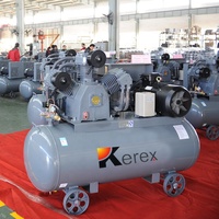 Compresseur d'air à piston à moteur électrique populaire chaud 10hp 15hp 20hp compresseur d'air à piston industriel avec réservoir 250L 320L 500L